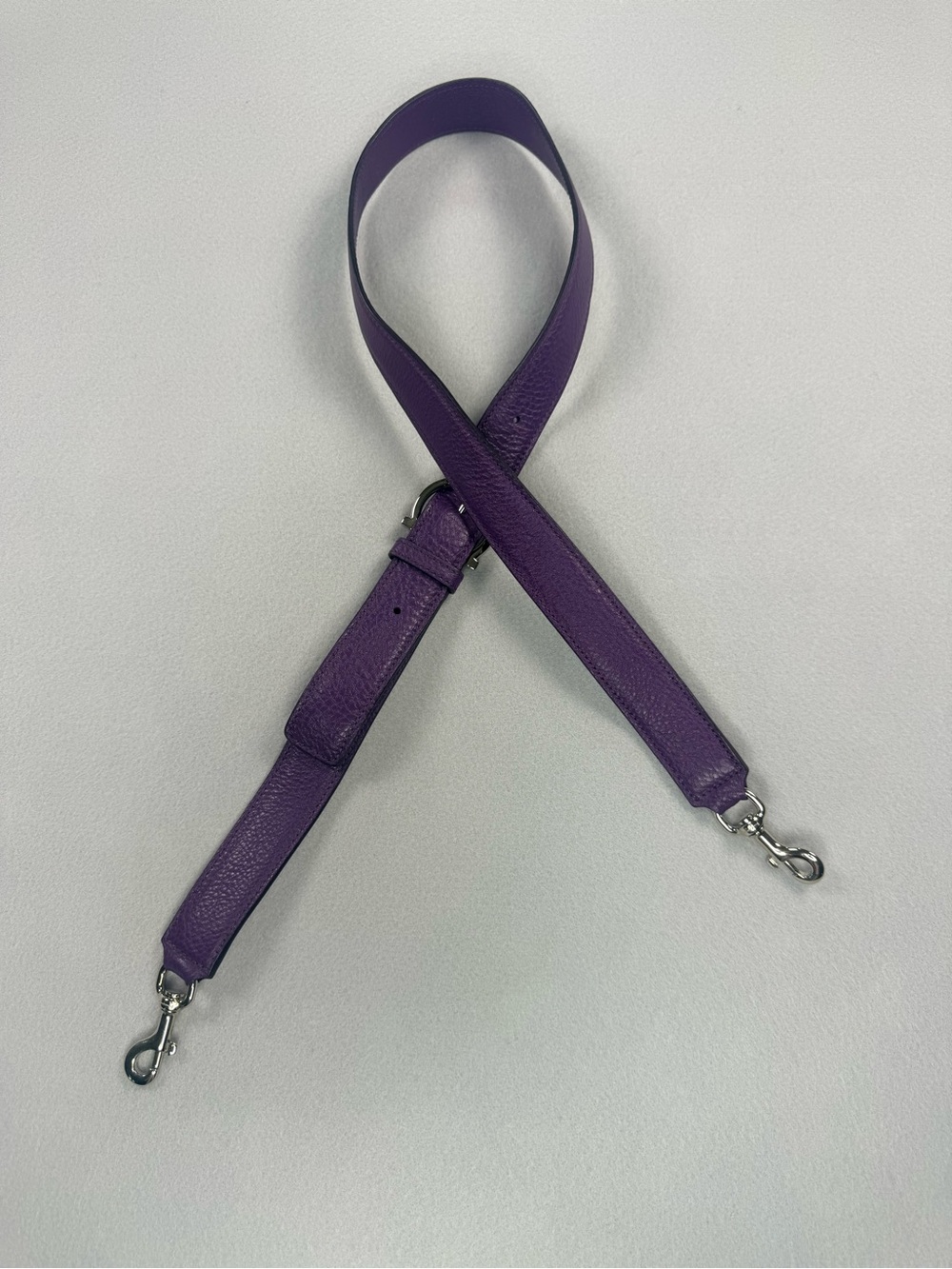 Salvatore Ferragamo Sofia Purple Satchel - Picture 11 of 12
